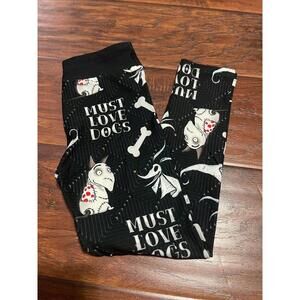 New “Must Love Dogs” Kids S/M Leggings
